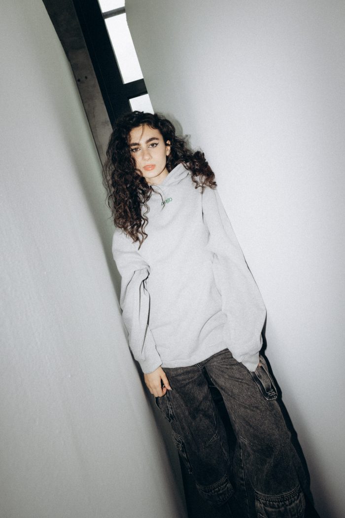 Bluza "MAX " Melange (zielone logo)