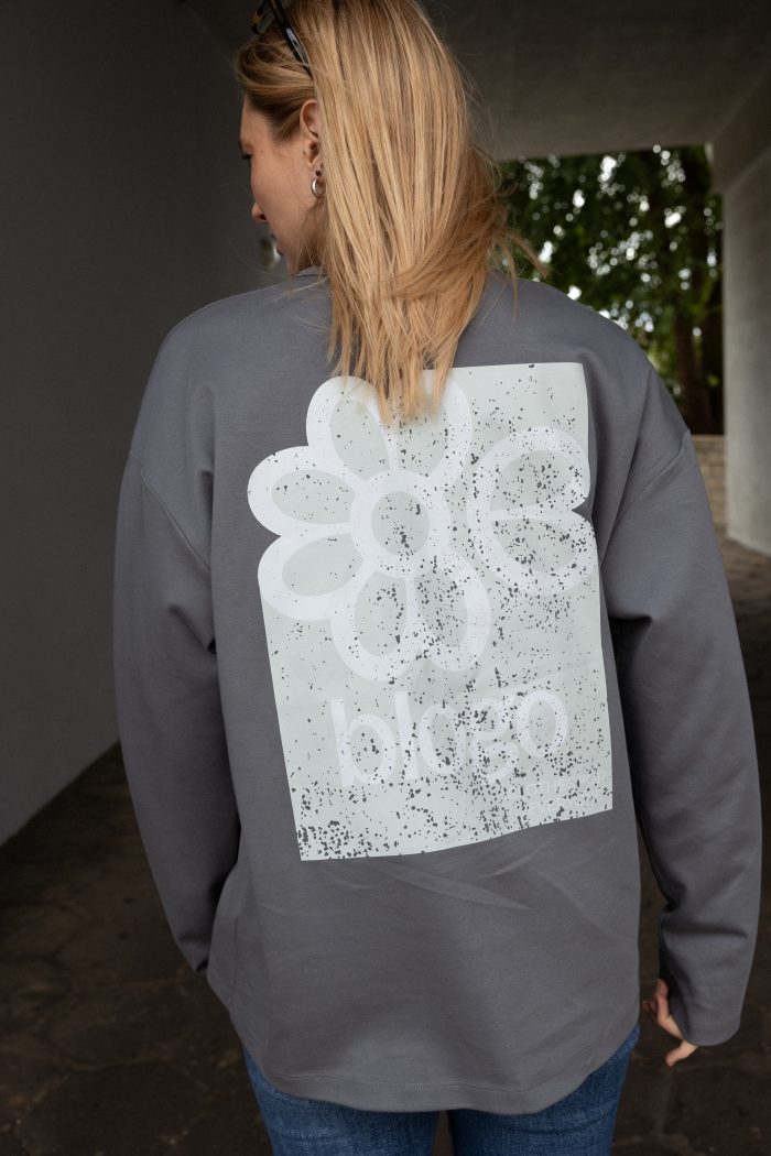 Longsleeve oversize unisex- LUNA MINT